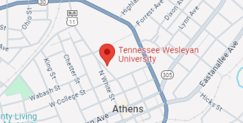 Tennessee Wesleyan University on the map