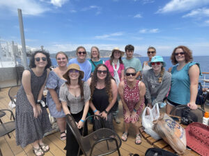 TWU students travel to Greece