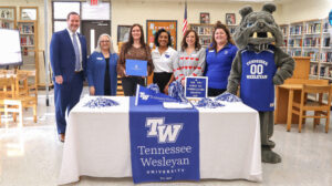 Wesleyan faculty at Tellico signing