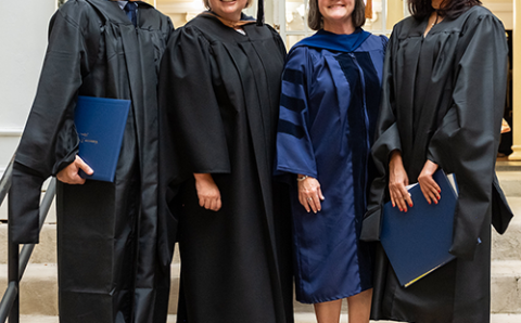 TWU Executive Graduate students