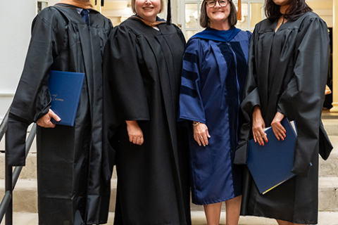 TWU Executive Graduate students